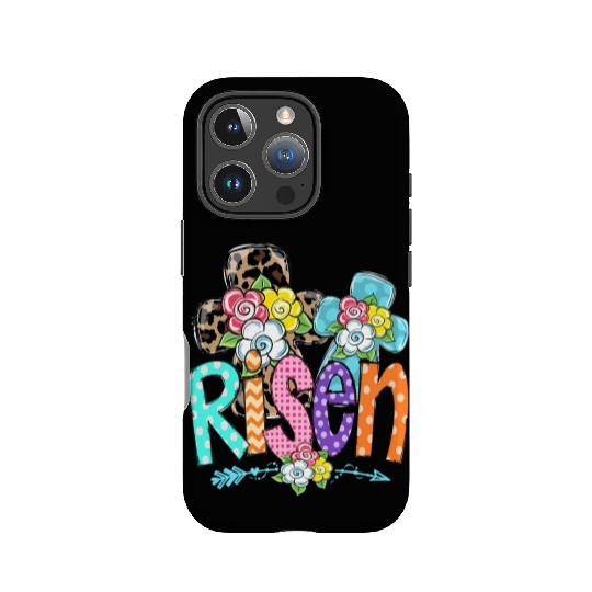 Happy Easter For Christian Mom He Is Risen Leopard IPhone Cases
