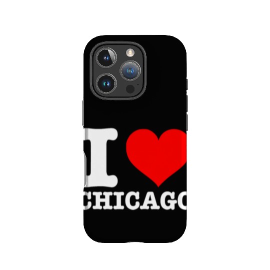 Chicago - I Heart Chicago - I Love Chicago IPhone Cases