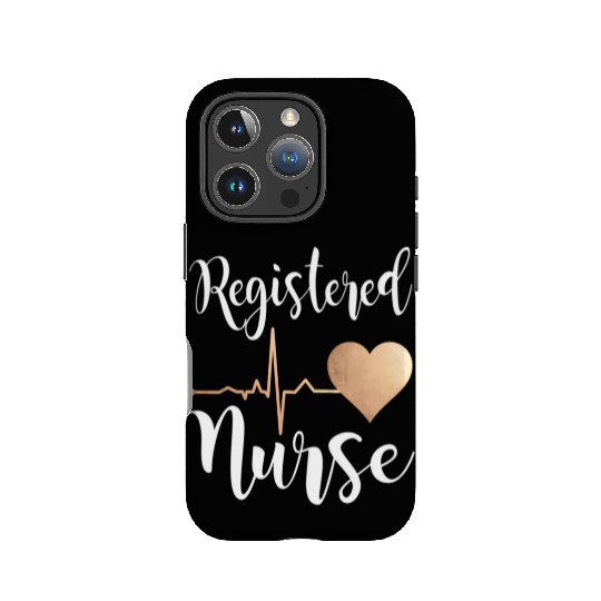 Registered Nurse Heart Rn IPhone Cases