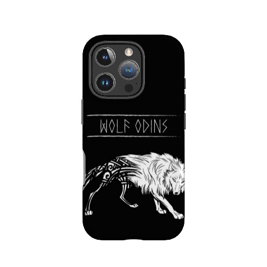 Freki Geri Wolf Odin Wotan Nordic God Valhalla IPhone Cases