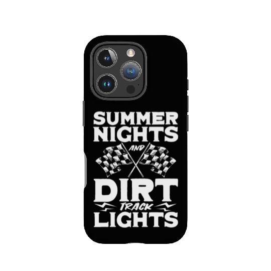 Summer Nights And Dirt Track Lights IPhone Cases