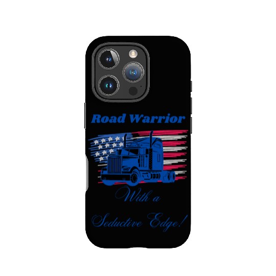 Road Warrior with a Seductive Edge IPhone Cases