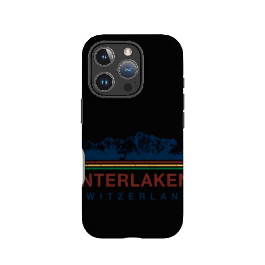 Switzerland Interlaken Swiss Mountain Climbing IPhone Cases