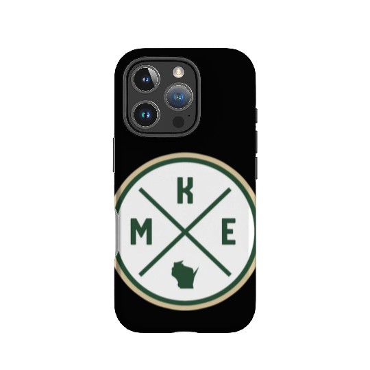Milwaukee Circle Patch Green IPhone Cases