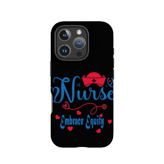 Embrace Equity Nurses For USA Registered Nurse Day IPhone Cases