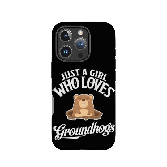 Who Loves Groundhogs Groundhog IPhone Cases