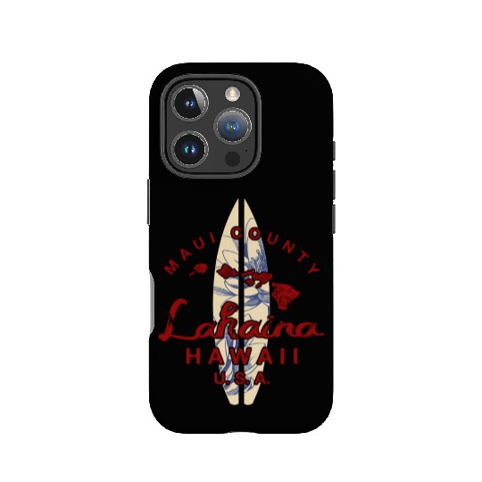Maui Lahaina Hawaiian Islands Hawaii IPhone Cases