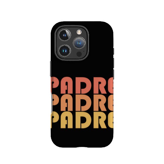 Padre Typography 1970S IPhone Cases
