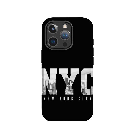 Nyc New York City yline Ny Pride Black White IPhone Cases
