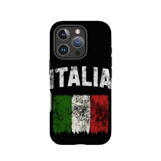 Italia - Distressed Italian Flag IPhone Cases