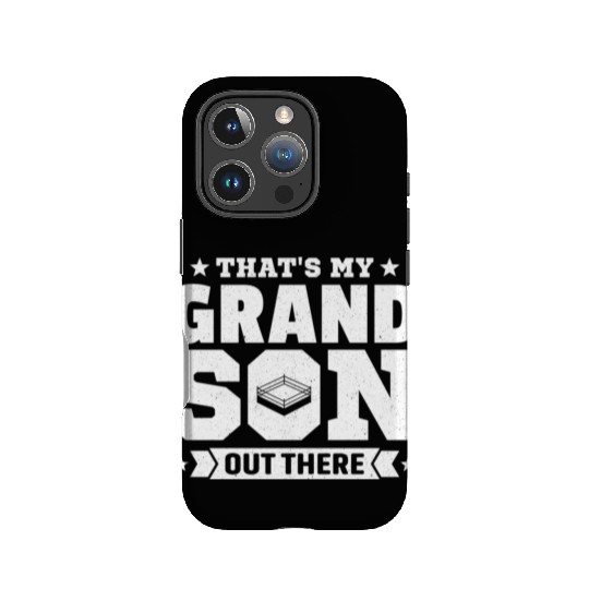 That'S My Grandson Out There Wrestling IPhone Cases