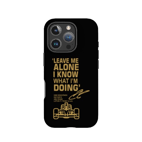 Leave Me Alone I Know What I'M Doing Drummer IPhone Cases