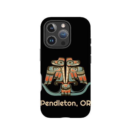 Pendleton Oregon Thunderbird Nw Native American IPhone Cases