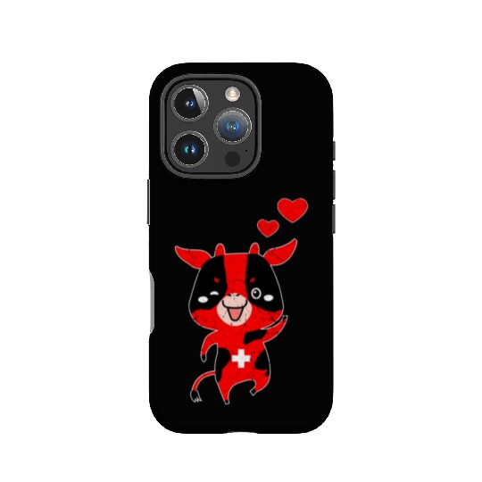 Switzerland Swiss Cow IPhone Cases