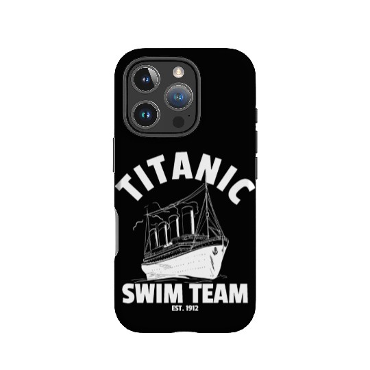 Titanic Swim Team Established 1912 RMS Titanic IPhone Cases