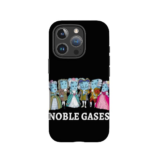 Noble Gases Science Pun Joke Funny Periodic Table IPhone Cases