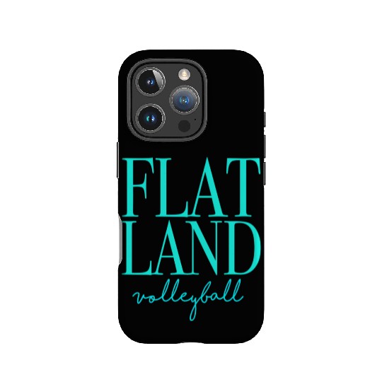 Flatland Volleyball IPhone Cases