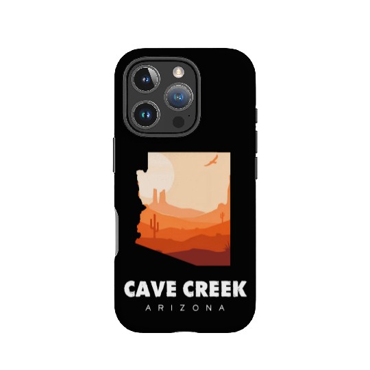 Caving Cave Creek Arizonna For Caveman Hiker IPhone Cases