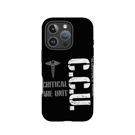 Ccu Registered Nurse Critical Cardiac Care Unit IPhone Cases