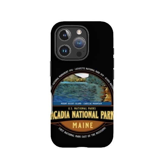 Acadia National Park Maine Vacation IPhone Cases