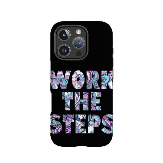 Work the Steps paisley IPhone Cases