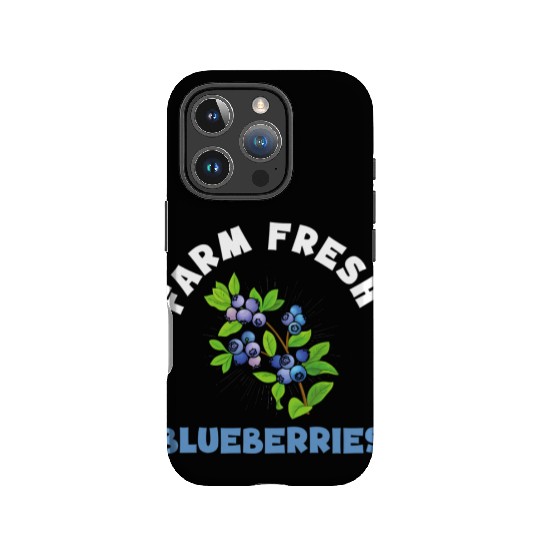 Blueberries Graphics Blueberry Farmer Blueberry IPhone Cases