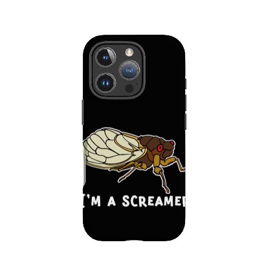 Cicada Song Funny Cicada Invasion I m A Screamer IPhone Cases