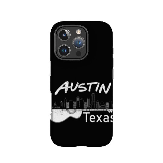 Austin Texas Souvenir Guitar Music Lover Gift Men IPhone Cases