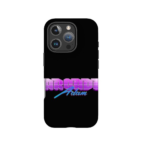 Retro 90s Arcade Adam Logo IPhone Cases