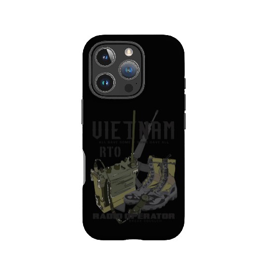 Vietnam Veteran Radio Operator IPhone Cases