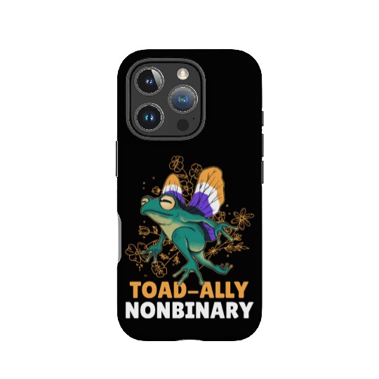 Toad-Ally Nonbinary IPhone Cases