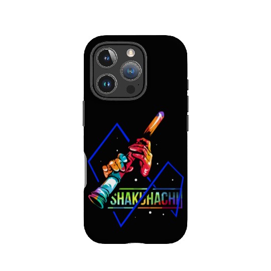 Colorful Shakuhachi Japanese Bamboo Flute IPhone Cases