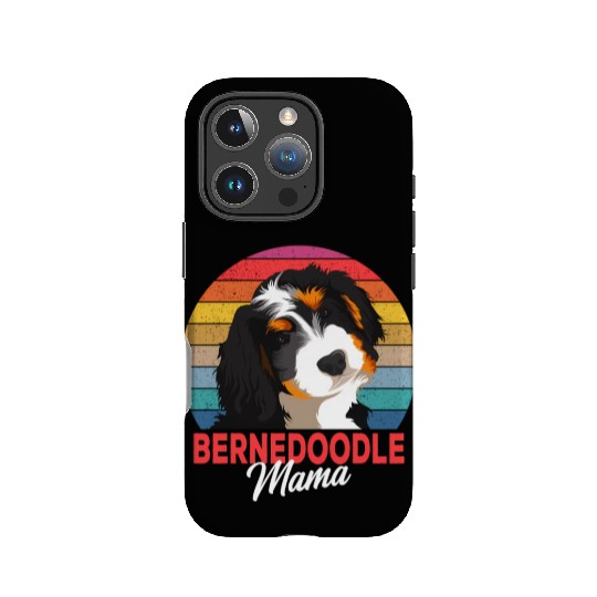 Bernedoodle Mama Dog Mom Owner IPhone Cases