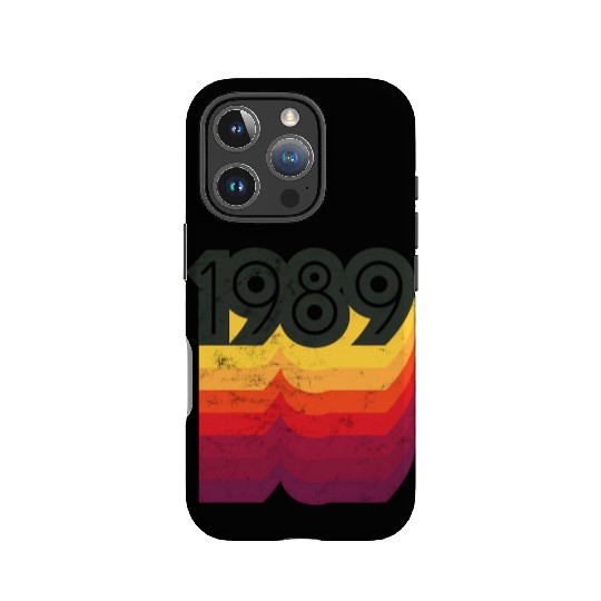 80S Style 33Rd 1989 IPhone Cases