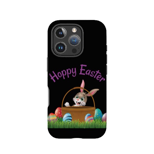 Easter Bunny Baet Hoppy Easter IPhone Cases