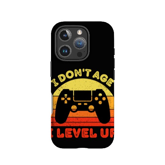 I Don t Age I Level Up IPhone Cases