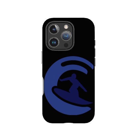 surfer logo IPhone Cases