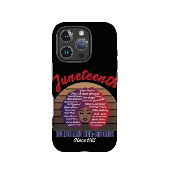 Juneteenth and African American History IPhone Cases