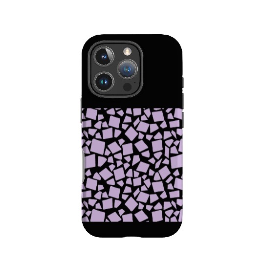 Purple Geometry Pattern IPhone Cases