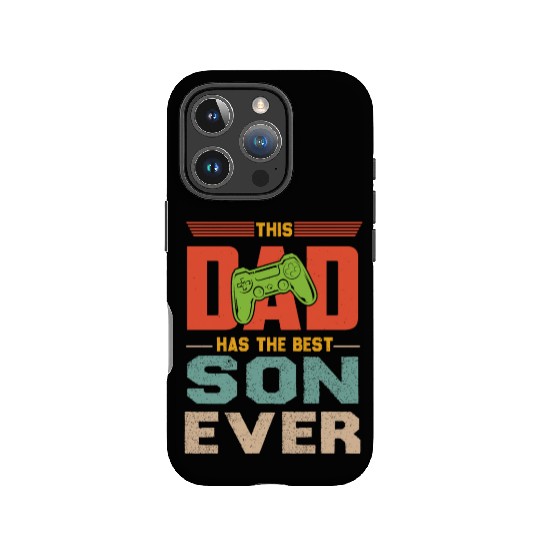 This Dad Has The Best Son Ever Fathers Day IPhone Cases
