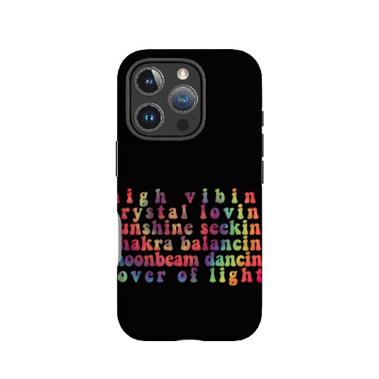 High Vibing Crystal Loving Sunshine Seeking Chakra IPhone Cases