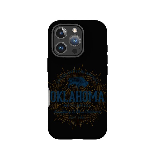 State Of Oklahoma IPhone Cases
