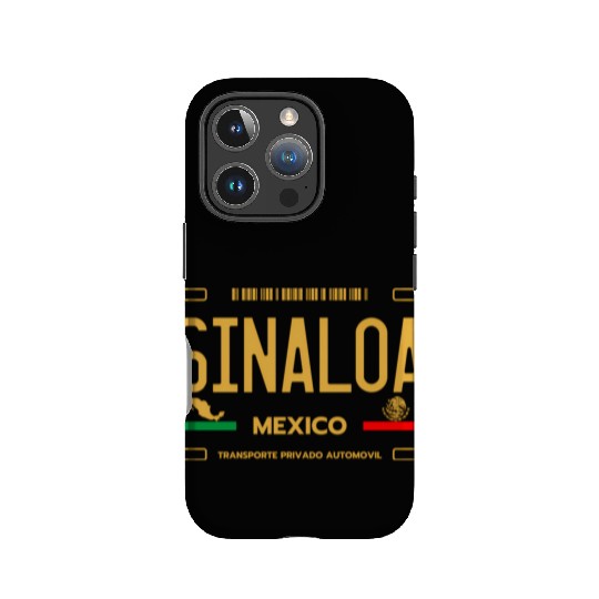 Sinaloa Meco License Plate Aesthetic Sinaloa IPhone Cases