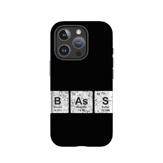 Bass Guitar Periodic Table Elements Music EDM IPhone Cases