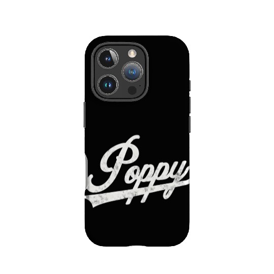 Poppy Style Fatherâ€™S Day For Papa Grandpa IPhone Cases