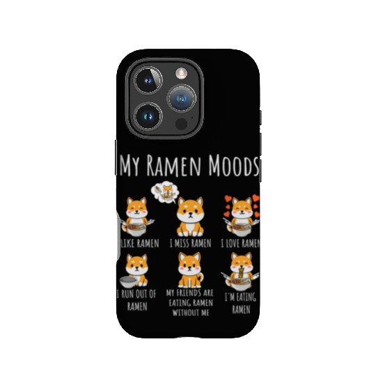 Ramen Lover Shiba Inu Dog Japanese Noodles Ramen IPhone Cases