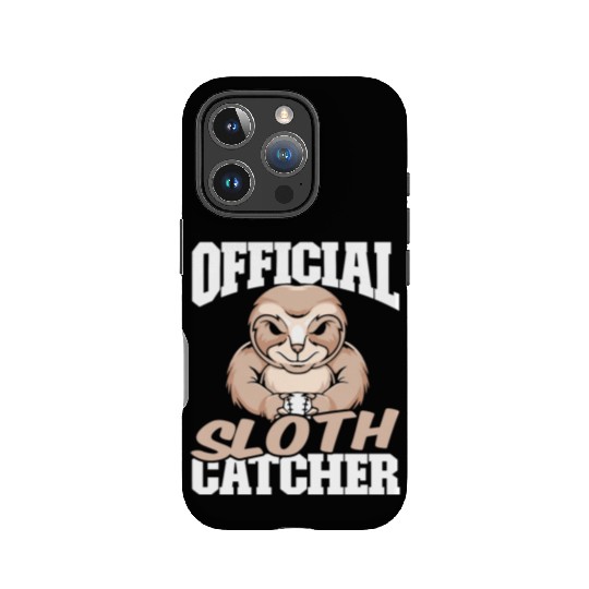 Sloth Funny Sloth Baseball IPhone Cases