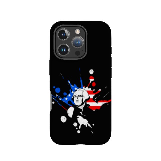 Merica George Washington Independence Day IPhone Cases