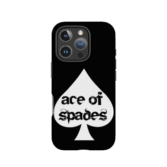 ace of spades symbol logo IPhone Cases