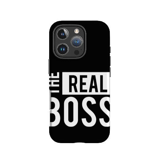 The Real Boss IPhone Cases